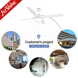 Ventilateur de plafond 1stshine Ventilateur de plafond durable à lames de fer de <span class=keywords><strong>48</strong></span> pouces avec lumières LED Télécommande - Product Image 5