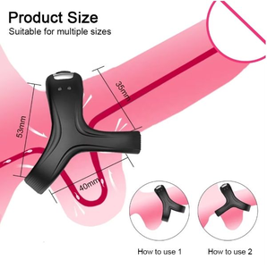 Meistverkaufter Penisring-Vibrator für Männer - Ejakulationsverzögerung Erwachsenen-Vibrationsring Made in China - Product Image 6