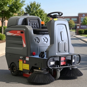 Máquina barredora de calles eléctrica de 48V con <span class=keywords><strong>aspiradora</strong></span> y rociador de agua para limpieza de parques municipales y escuelas - Product Image 1