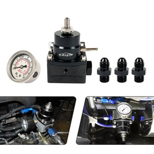 Regulador de Presión de Combustible Crasit de 20 mm An6 de Aluminio con Manómetro para Modificación y Mejora de Automóviles - Product Image 5
