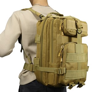 <span class=keywords><strong>Mochila</strong></span> Táctica de Asalto de 3 Días, Impermeable, con Sistema MOLLE, para Senderismo/Campamento, de Nailon 600D, Camuflaje - Product Image 1
