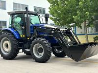Tracteur à couple élevé turbocompressé de 160 ch, sortie hydraulique multi-directionnelle, attelage trois points arrière, compatible avec les équipements agricoles lourds
