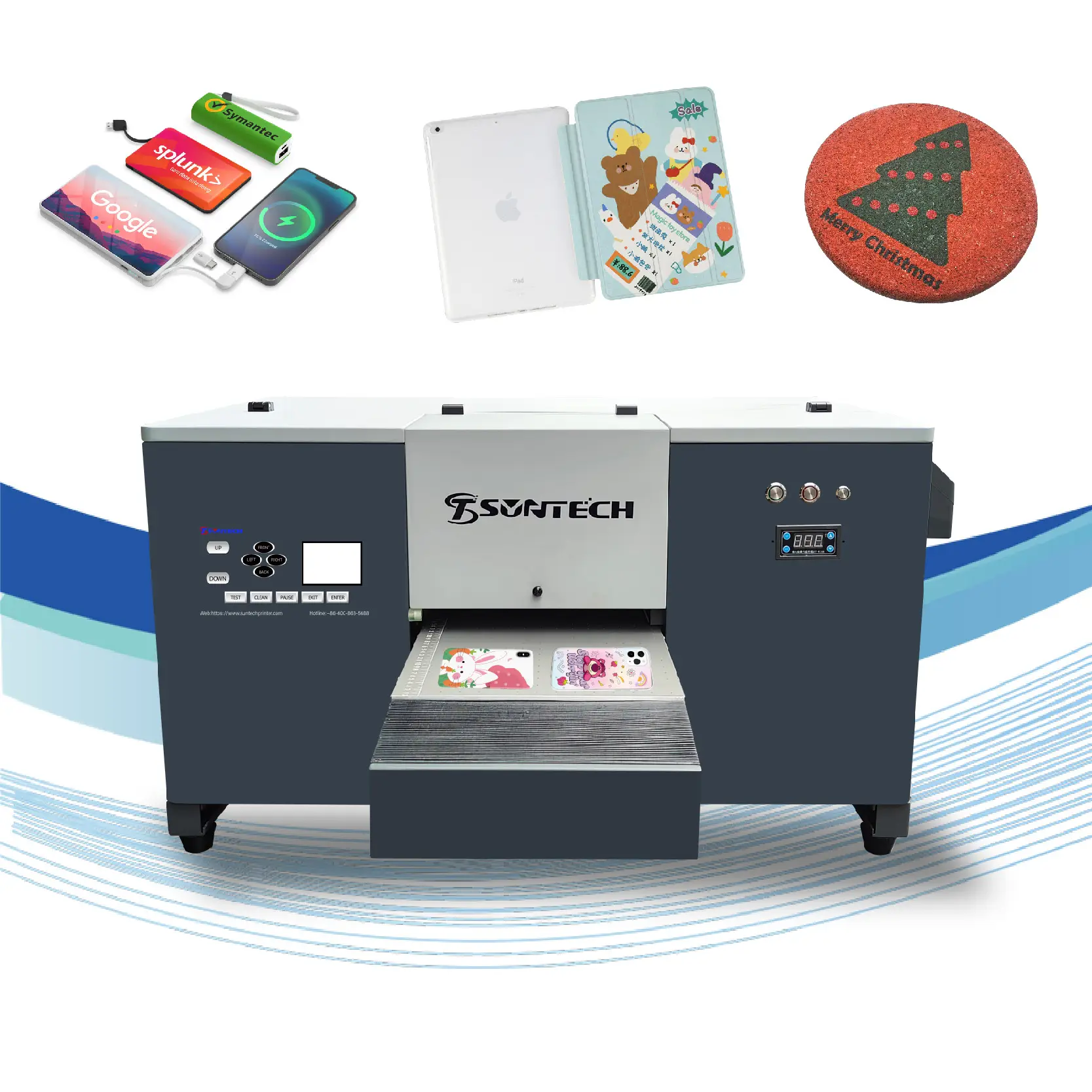 Impressora plana UV de todos os materiais Máquina uv funcional para impressora plana de venda quente