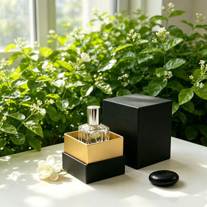 Caja de Embalaje de Papel para Botellas de Perfume, Caja de Cartón Personalizada para Botellas de Perfume, Caja de Regalo Cosmética para Botellas de Perfume - Product Image 1