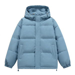 Lightweight Warm Comfortable <b>Coat</b> For Everyday Wear Hiking Men Puffer Jacket Premium Casual Winter Outerwear Quilted Padding - Product Image 1