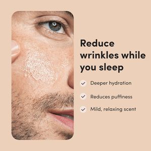 Crème <span class=keywords><strong>de</strong></span> <span class=keywords><strong>nuit</strong></span> anti-rides Lance Private Label Goodnight, acide hyaluronique et vitamine E, hydratant <span class=keywords><strong>de</strong></span> <span class=keywords><strong>nuit</strong></span> pour les ridules et les <span class=keywords><strong>peaux</strong></span> sèches - Product Image 3