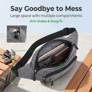 Nueva Bolsa de Negocios Multifuncional de Gran Capacidad para Caja Registradora, Cartera Deportiva Móvil Resistente al Desgaste - Product Image 2