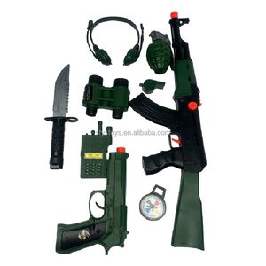 Hoàn Thành Quân đội vai trò chơi đồ chơi <span class=keywords><strong>Set</strong></span> 9 mảnh Lực lượng đặc biệt đồ chơi quân sự cosplay Solider ăn mặc đồ chơi cho trẻ em - Product Image 4