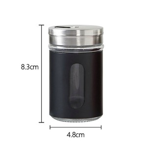 Frasco de Vidrio para Especias de Diseño Elegante de 80 ml con Tapa Metálica, en Caja, para Condimentos, Especias, Pimienta, Precio al por Mayor - Product Image 5