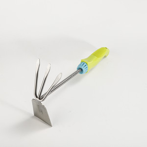 Yilu Garden Fork Stainless Steel 3 Pronged Soil Loosening Tool For Plant Care And Digging - Product Image 2