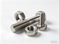 Pièces de fixation usinées CNC sur mesure, composants de boulons et d'écrous en acier inoxydable usinés CNC