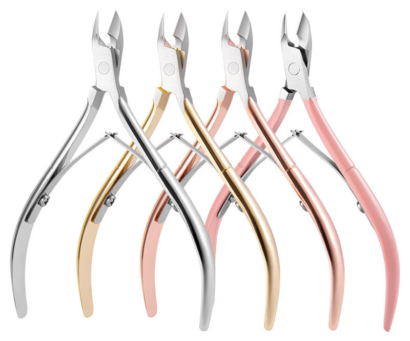 Бесплатная доставка, ножницы для кутикулы из нержавеющей стали для ногтей, ножницы для кутикулы для ногтей, ножницы для удаления омертвевшей кожи