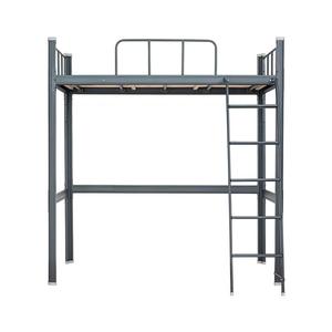 New Design <b>Double</b> Size <b>Bed</b> Good Quality Heavy Duty Steel Metal <b>Loft</b> <b>Bed</b> <b>Adult</b> Steel Bunk <b>Bed</b> - Product Image 1