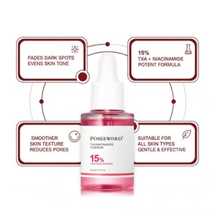Suero Facial Iluminador con Niacinamida al 15%, Cuidado Antimanchas de 72 Horas, Ácido Hialurónico Hidratante, Suero Facial Diario 30ml - Product Image 1