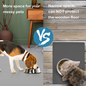 100*75cm Overs ize Silikon Tier Welpe Schlaf matten Wasserdichte rutsch feste Haustier Hund Katze Fütterung matten - Product Image 4