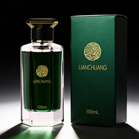 Flacon de parfum vide de luxe avec emballage Série 100 ml Flacon de parfum en verre de haute qualité