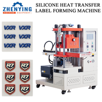 Machine de transfert thermique pour étiquettes 3D en silicone sur tissus textiles et vêtements, pour T-shirts et vêtements de sport, avec précision et efficacité