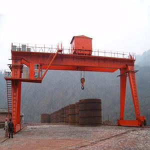 מנוף גשר כפול קורה MG 5 טון 10 טון 20 טון 30 טון 50 טון עם וו הרמה 15 מטר איכות טובה - Product Image 3