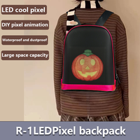 Mochila LED con Pantalla P2.5 Inteligente de Alta Calidad para Publicidad Digital Programable, Control por Celular