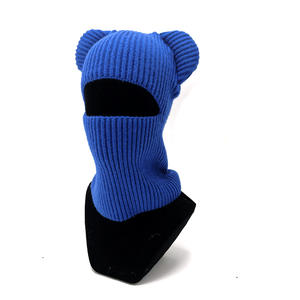 Oft Thermal Knitted Single Hole Ear <b>Ski</b> Face <b>Mask</b> Balaclava Designer Hat - Product Image 2