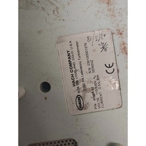 Turbidimètre Hach 2100AN, testeur de qualité de l'eau, équipement de laboratoire de contrôle industriel - Product Image 3