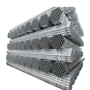 Fabricante de tubos de aço de 1,25 polegadas 58mm, tubos de mangas galvanizadas, tubos de aço