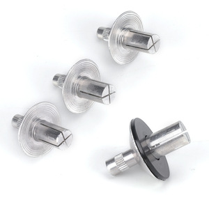 Rivet à tête fraisée fendue d'entraînement de marteau de tête ronde d'alliage d'acier inoxydable et d'aluminium de haute solide avec la tête ronde - Product Image 2