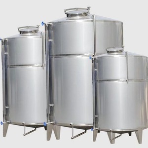 Réservoir de stockage d'alcool en acier inoxydable 304, 1 mètre cube, conteneur vertical scellé pour Baijiu et vin rouge - Product Image 1