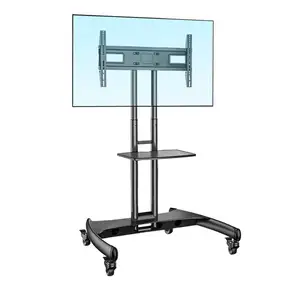 AVA1500-60-1P Hot Sale TV Screen Car For 32~75'' Mobile TV Cart Mount