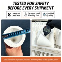 Bouchon conique en fibre céramique thermoformé pour isolation haute température et étanchéité des trous de robinet pour four de fusion d'aluminium