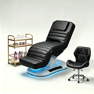 Table de <span class=keywords><strong>massage</strong></span> de luxe réglable pour salon de beauté, lit de soin du visage, table de <span class=keywords><strong>spa</strong></span> et équipements de loisirs - Product Image 1