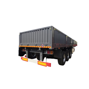 Semi-<span class=keywords><strong>remorque</strong></span> utilitaire à 3 essieux avec ridelles latérales pour le transport de marchandises en vrac, semi-<span class=keywords><strong>remorque</strong></span> à ridelles latérales avec panneaux - Product Image 6