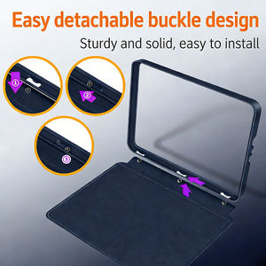 Housse en cuir PU amovible 2 en <span class=keywords><strong>1</strong></span>, étui de protection en acrylique détachable pour Kindle Paperwhite 12/11/10e génération KPW 6 5 4 3 - Product Image 3