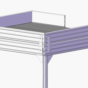 Profilo in Alluminio Industriale 8157 16*120 con Tre Scanalature a T Aperte per 16120 4040 40120 4080 40160, Prodotto in Cina - Product Image 2