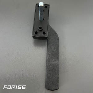 Poignée <span class=keywords><strong>de</strong></span> fenêtre à battant standard européen 7,5 mm, finition sablée, avec verrou pour fenêtre en aluminium à rupture <span class=keywords><strong>de</strong></span> <span class=keywords><strong>pont</strong></span> thermique, quincaillerie <span class=keywords><strong>de</strong></span> fenêtre - Product Image 3