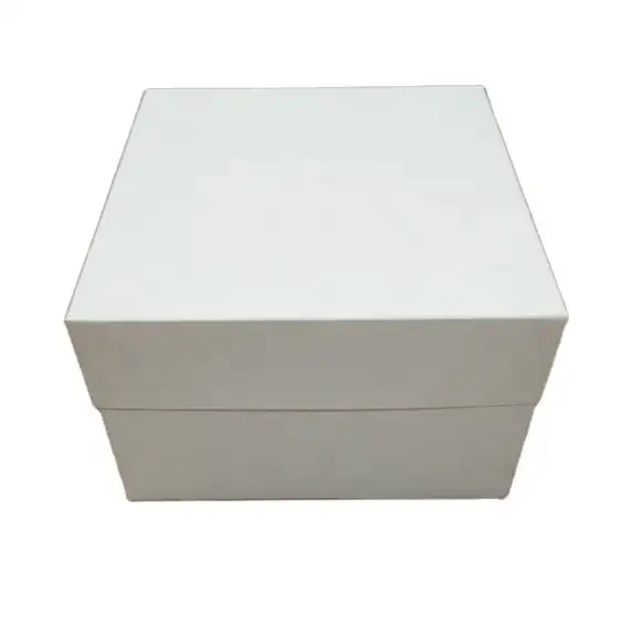 Caja de Papel kraft para pasteles, cajas de embalaje para panadería, color blanco, barata, venta al por mayor, fábrica de China