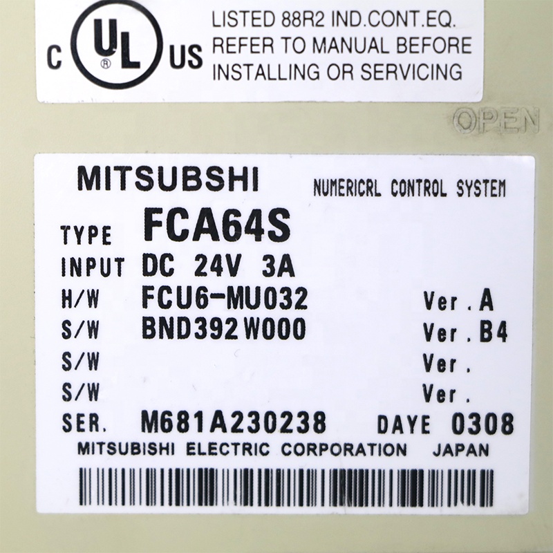 FCA64-B & FCA64S Mitsubishi M64 Control CNC System Controller