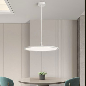 Moderno semplice lampada a sospensione a LED in alluminio a sospensione per soffitto progetto medio installazione garanzia 3 anni cura degli occhi Anti-abbagliamento - Product Image 5