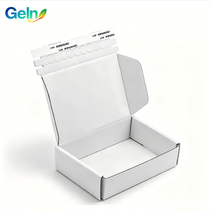 Caja de Envío Autoadhesiva de Cartón Corrugado Personalizada con Servicio Integral, Tiras Desprendibles, Cierre de Cremallera, Plegable, para Regalos - Product Image 2