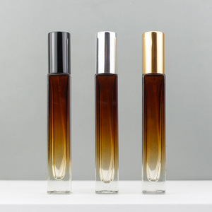 Vente en gros de flacons de parfum en verre de 10 ml, revêtement <span class=keywords><strong>dégradé</strong></span>, rechargeable, pompe à parfum longue - Product Image 4