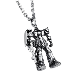 Collier pendentif <span class=keywords><strong>Optimus</strong></span> <span class=keywords><strong>Prime</strong></span> Transformers Anime <span class=keywords><strong>2023</strong></span>, édition limitée, chaîne en acier inoxydable, design classique, idée cadeau - Product Image 1