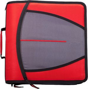 Muestra Gratuita de Carpeta con Cierre BSCI, con Asa, Múltiples Bolsillos, Organizador Escolar, Carpeta Grande con Cierre de 2 Pulgadas - Product Image 1