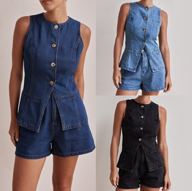 Denim Vests Wholesale
