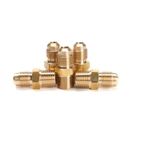 Raccord évasé en laiton lourd pour raccords de tuyauterie de carburant de climatisation disponibles à un prix peu coûteux pour l'exportation en vrac - Product Image 2