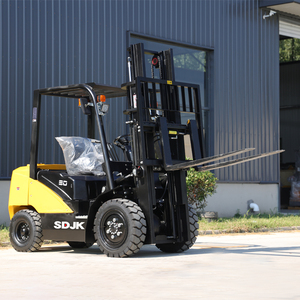 משלוח חינם מלגזה דיזל 3 טון 3.5 טון 4 טון עוצמתית EPA יורו 5 הנעה ארבע על ארבע לשימוש במחסן מלגזה דיזל - Product Image 4