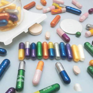 Đầy Màu sắc rỗng vỏ kích thước 0 viên nang rỗng viên nang ngọc trai Halal GMP chứng nhận yuexi thương hiệu - Product Image 1