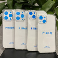 Funda de Teléfono de Diseño de Lujo con Carga Inalámbrica Ecológica de TPU Transparente Resistente a Golpes de Fábrica para 17/15/14/13/12 Pro Max/Mini
