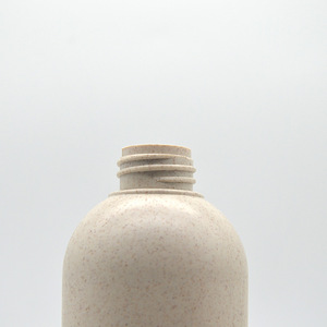 Pusu Straw Lotion Bottle Cylinder 250ml Biodegradable Cosmetic Packaging Pump Head - Product Image 4