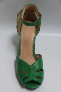 Zapatos de Baile Latino de Salón Personalizados para Mujer, Tacón de Satén Suave con Suela de Cuero Genuino y Forro de Algodón - Product Image 4