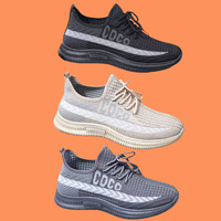 Chaussures de course décontractées pour hommes de haute qualité en gros, respirantes, à lacets, avec blocs de couleur, semelle intermédiaire en EVA confortable et souple, semelle extérieure en PVC antidérapante